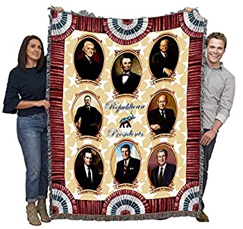 【中古】【インポート品・未当て嵌める】Pure Country Great Republicans I Blanket Tapestry Throw