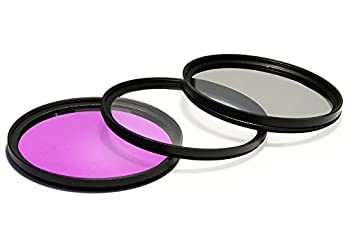 【中古】【輸入品・未使用】UVウルトラバイオレット+ CPL Circular Polarizer + FLD蛍光フィルターキットfor Rokinon 12?mm f2?. 0?NCS CS超広角レンズ