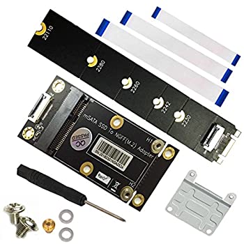【中古】【輸入品・未使用】Hobbypower mSATA SSD to M。2?NGFFキーBアダプタwith FFCケーブル