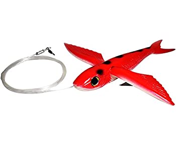 【中古】【輸入品・未使用】MagBay ルアー 8インチ 赤と黒 フライングフィッシュ リグド - Mahi Tuna Wahoo ルアー｜スカイマーケットプラス