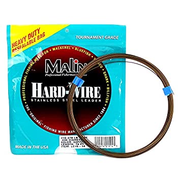 【中古】【輸入品・未使用】( 12 (80kg) 13m roll) - Malin Wire Leader King Mackerel Wahoo Shark Rigging