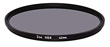 【中古】【輸入品・未使用】ICE 62mm ND8フィルター ニュートラルデンシティ ND 8X 62 3ストップ 光学ガラス