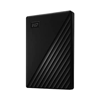 【中古】【輸入品・未使用】WD HDD ポータブル ハードディスク 1TB USB3.0 ブラック 暗号化 パスワード保護 3年保証 My Passport 2019モデル WDBYVG0010BBK-WESN