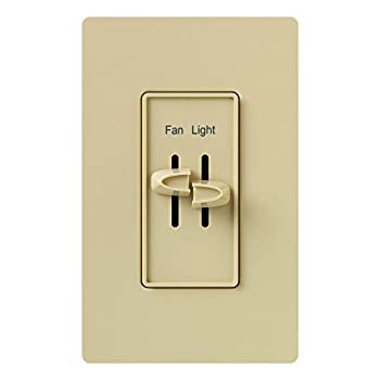 【中古】【輸入品・未使用】Lutron Electronics s2-lfsqh-iv Single Pole静かライトとファンコントロール、1.5-amp、アイボリー｜スカイマーケットプラス