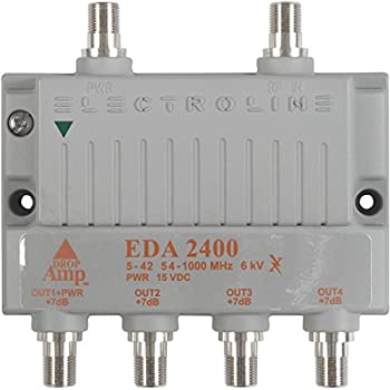 【中古】【輸入品・未使用】Electroline EDA-2400 4ポートケーブルテレビHDTV信号ブースター/アンプ (小売パッケージ)|スカイマーケットプラス