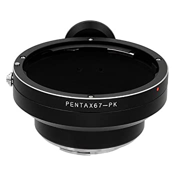 Fotodiox Pro レンズマウントアダプター Pentax 6x7レンズとPentax K