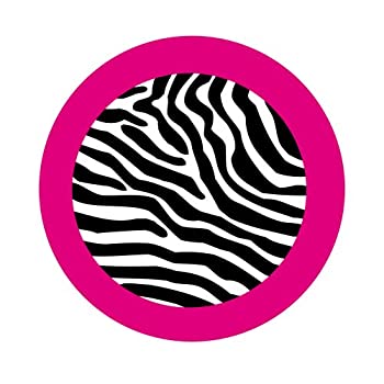 【中古】【輸入品・未使用】Zebra Print車コースター???2のセット