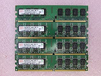 【中古】【インポート品・未当てはめる】Hynix hymp125u64cp8-s6?8?GB 4?x 2?GB pc2???6400u ddr2?800?ECC非UNBUFF記憶装置一揃いの道具