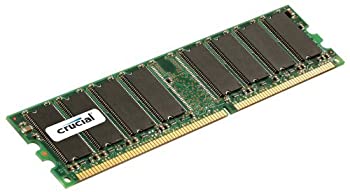 【中古】【輸入品・未使用】2GB, 184-pin DIMM, DDR PC3200 Memory Module - CT25672Y40B by Crucial [並行輸入品]