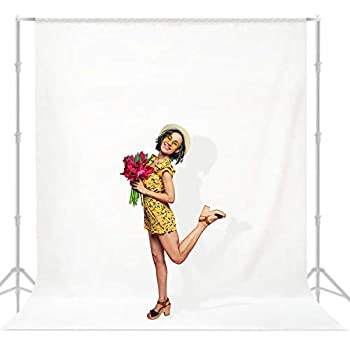 【中古】【輸入品・未使用】Julius Studio 9?ft x 15?ftホワイトChromakey写真ビデオスタジオファブリックバックドロップ、背景スクリーン、Pureホワイトモスリン、写真、