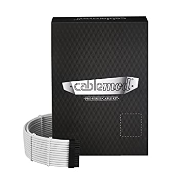 【中古】【輸入品・未使用】CableMod C-Series Pro ModMesh Sleeved Cable Kit for Corsair RM Black Label/RMi/RMX (White)|スカイマーケットプラス