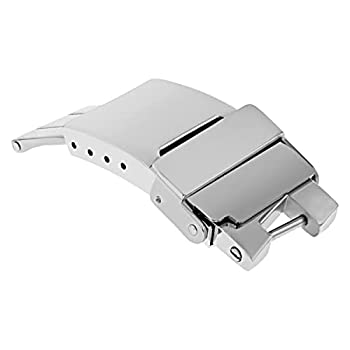 【中古】【輸入品・未使用】20?mm Clasp for Watch Band Breitling Navitimer 22?mm-5リンクShiny