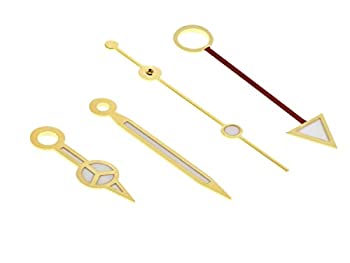 【中古】【輸入品・未使用】Watch Hands for ETA 2836???2、動きGMT 2892???2、2892.a2、2893???2ゴールドカラー