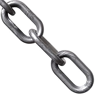 【中古】【輸入品・未使用】Mr. Chain プラスチックバリアチェーン シルバー リンク直径2インチ 長さ25フィート (50008-25)