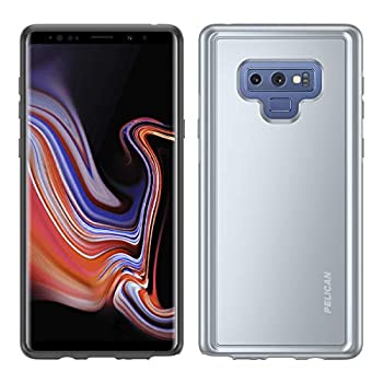 【中古】【輸入品・未使用】Pelican Adventurer - Samsung Galaxy Note9 ケース (メタリックシルバー)