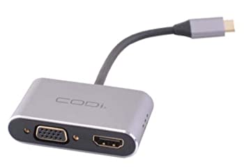 【中古】【輸入品・未使用】CODi 4イン1 USB-Cディスプレイアダプター (A01063) - HDMI、VGA、USB経由でディスプレイを接続|スカイマーケットプラス
