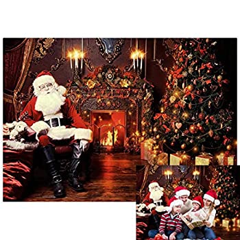 【中古】【インポート品・未当て嵌める】Allenjoy クリスマス 煖炉 サンタ 室内用周囲の状況 活動写真映画化用 飾り気の無いなヴィンテージ メリークリスマス寄りあいかざり付ける 旗幟 ホームツリーギフト 赤ちゃん