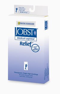 【中古】【輸入品・未使用】Jobst 114787 Relief 30-40 mmHg Single Leg Chap Open Toe - Size & Leg- X-Large LEFT Leg