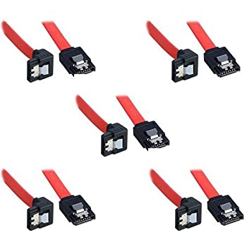 【中古】【インポート品・未当て嵌める】Bipra SATA III (SATA 3?)有線テレビ赤いことwith鍵を掛けるラッチStraight to右角度90度|取り替えっこ性Up To s-ata / 600?|禾穀類ATA SATA 3資料有線テレビ