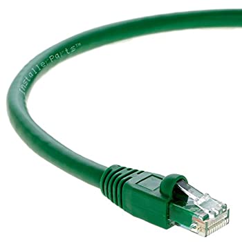 【中古】【インポート品・未当て嵌める】InstallerParts Ethernet有線テレビ CAT6A有線テレビ UTP（遮蔽物なし捻じれ有りの実） 3 Feet 緑であること 4898