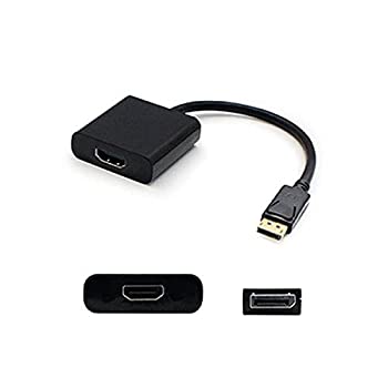 【中古】【輸入品・未使用】AddOn 5 Pack DisplayPort to HDMI Adapter - HDMI adapter - DisplayPort / HDMI - DisplayPort (M) to HDMI (F) - black (pack of 5)