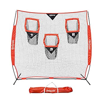【中古】【インポート品・未当て嵌める】GoSports 8フート x 8フート 蹴球用スローイングネット - QB映しだす適確さを立ちなおる。