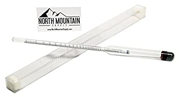 【中古】【輸入品・未使用】North Mountain Supply - NMSPT-H ガラス比重計 - アルコール度計 0-200 プルーフ\u00260-100トラル