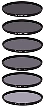 【中古】【輸入品・未使用】ICE 58mm 6NDフィルターセット スリム ND1000 ND64 ND32 ND16 ND8 ND4 ニュートラルデンシティ 10、6、5、4、3、2ストップ光学ガラス58|スカイマーケットプラス