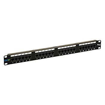 【中古】【インポート品・未当て嵌める】PATCH PANEL, CAT 5e, 24-PORT, 1 RMS