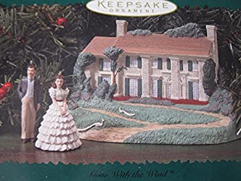 【中古】【輸入品・未使用】Gone With The Wind 3?pcホールマークOrnament Set with Tara家、Scarlett and Rhett