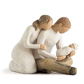 【中古】【インポート品・未当て嵌める】ウィローツリー彫り物 New Life 目あたらしい生命現象