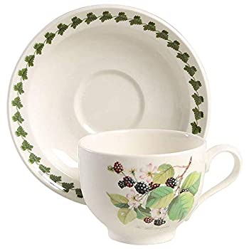 【中古】【輸入品・未使用】Portmeirion Pomona C \u0026 S ブレックファースト トラディショナル - ブラックベリー