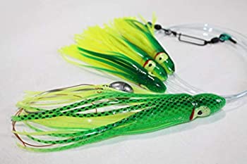 【中古】【輸入品・未使用】Ballyhoo Bait rig-レモンライムwith Daisy Chain for Tuna、Mahi、およびWahoo標準発送無料｜スカイマーケットプラス