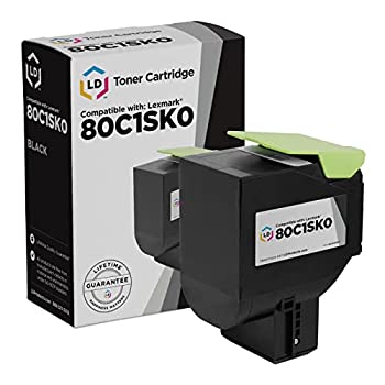 【中古】【輸入品・未使用】LD 再生トナーカートリッジ Lexmark 801SK 80C1SK0用 (ブラック)