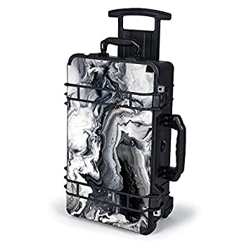 【中古】【輸入品・未使用】ペリカンケース1510スキンステッカーカバー/マーブルホワイトグレー渦巻き 美しい