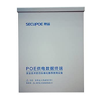 【中古】【輸入品・未使用】SECUPOE屋外PoEネットワークスイッチ10 / 100M、2ポートアップリンク802.3af / at DC48V電源内蔵 (8FE(PoE)+2FE)|スカイマーケットプラス