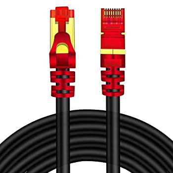 【中古】【輸入品・未使用】Yeung Qee CAT7イーサネットケーブル 200フィート イーサネットケーブル RJ45 LANケーブル ギガビットネットワークパッチコード SSTP 防水 モデ 27,268円