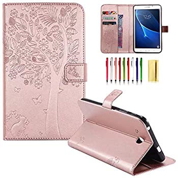 【中古】【輸入品・未使用】UUcovers Galaxy Tab A 7.0用ケース エンボス加工 PUレザー フリップスタンド 保護ケース 自動ウェイク/スリープ機能付き Samsung Galaxy Tab A｜スカイマーケットプラス