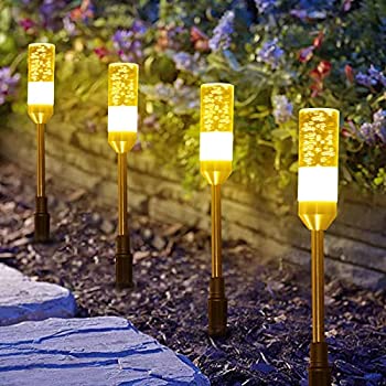 【中古】【輸入品・未使用】B-right LED通路ライト 屋外 6個 4.8W ガーデンライト ACプラグ 12V 低電圧 景観照明 570ルーメン 拡張可能 IP65 防水通路ライト パティオ 庭 歩