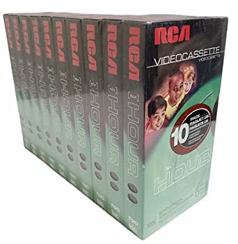 【中古】【インポート品・未当てはめる】RCA Hi-Fi ステレオヴィデオテープ (10枚容器に並べる) (製造会社生み出すこと為し終わる)