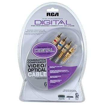 【中古】【インポート品・未当て嵌める】RCA dt6chpデジタル組みあわせ構成要素映像媒体\u0026光学式有線テレビ( 6?フィート )製造業者生み出すこと為し終える