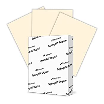 【中古】【輸入品・未使用】Springhill Digital Vellum Bristol Color Cover, 8-1/2 x 11, 250 Pack, Ivory (SGH056000) by Spring Hill