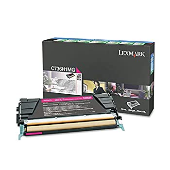 【中古】【インポート品・未当て嵌める】Lexmark lexc736h1瓱 Lexmark Br c736?N???1-hi RTN PROGマゼンタ