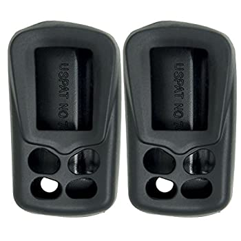 【中古】【輸入品・未使用】Keyless2Go シリコンカバー保護ケース Viper Pythonリモート479V用 ブラック 2個パック
