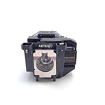 【中古】【輸入品・未使用】Artki ELPLP67 ハウジング付き交換用プロジェクターランプ Epson PowerLite 1221 1261Wに適合