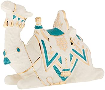 【中古】【輸入品・未使用】Lenox最初Blessing Nativity LyingキャメルFigurine Tealサドル磁器クリスマス