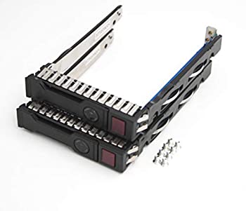 【中古】【輸入品・未使用】2パック 2.5インチ SFF SAS SATA SSD ハードドライブキャリアー トレイキャディ 651687-001 651699-001 HP Proliant ML310 ML110 ML350 DL360p D
