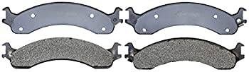 【中古】【輸入品・未使用】ACDelco 14D821M Advantage Semi-Metallic Front Disc Brake Pad Set with Wear Sensor
