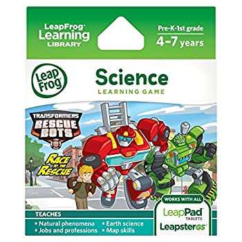 【中古】【輸入品・未使用】LeapFrog Explorer Game: Transformers Rescue Bots Race to the Rescue (for LeapPad and Leapster)