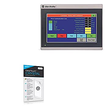 【中古】【インポート品・未当て嵌める】ウディアレンBradley PanelView 800?7in映写幕プロテクター、BoxWave [ ClearTouch水晶（2?- Pack）] 固定ディスク Film人はだ???遮蔽物傷